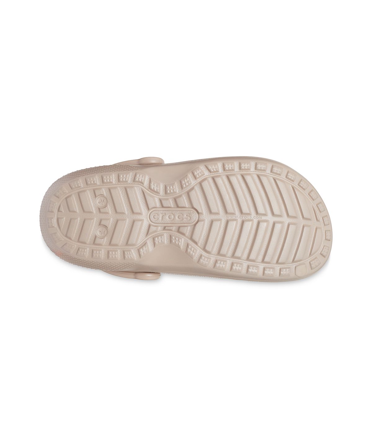 크록스(CROCS) 클래식 라인드 클로그 - 머슈룸/본 / 203591-2YB