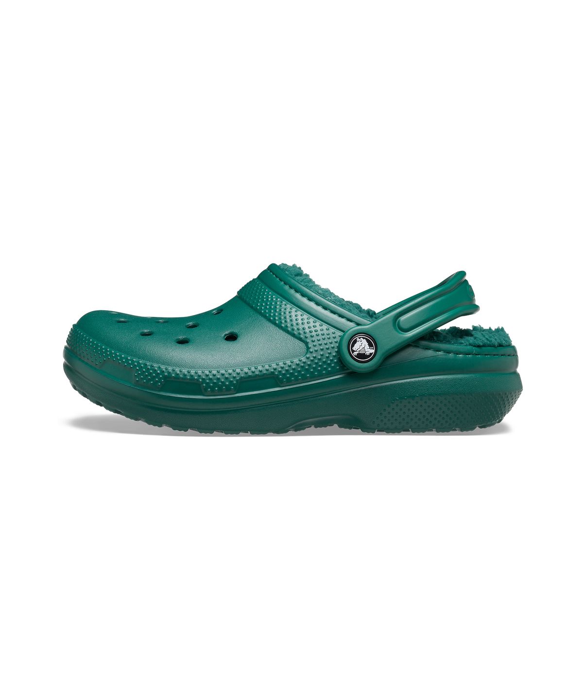 크록스(CROCS) 클래식 라인드 클로그 - 에메랄드 / 203591-302