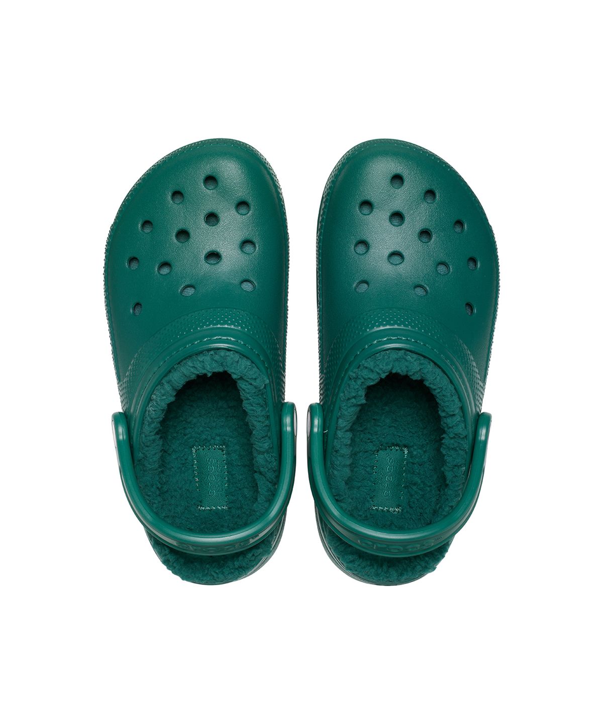크록스(CROCS) 클래식 라인드 클로그 - 에메랄드 / 203591-302