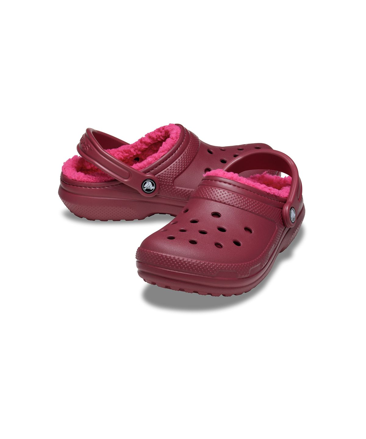 크록스(CROCS) 클래식 라인드 클로그 - 비트루트 / 203591-6XH
