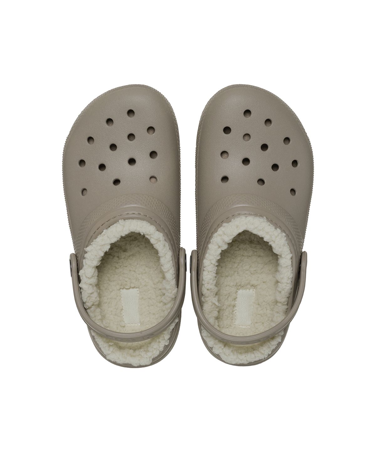 크록스키즈(CROCS KIDS) 클래식 라인드 클로그 키즈 - 머슈룸/본 / 207010-2YB
