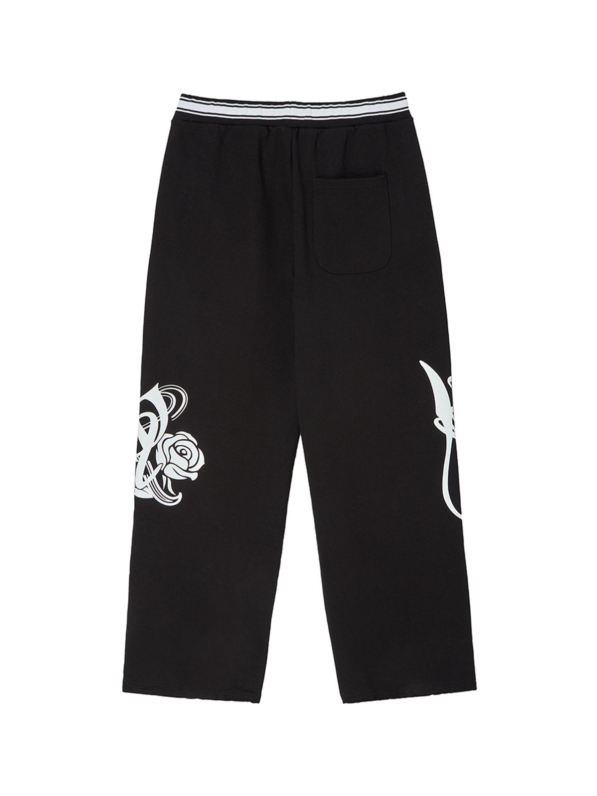엔와이엑스엑스(NYXX) EMBLEM PRINTING JOGGER PANTS BLACK