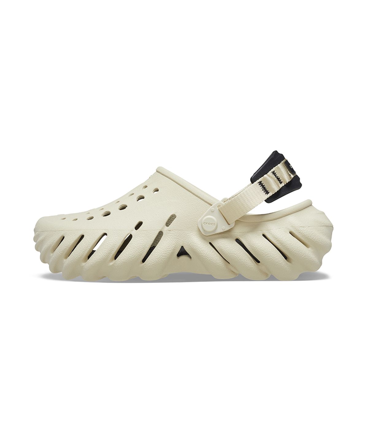 크록스(CROCS) 에코 클로그 - 본/블랙 / 207937-2YJ