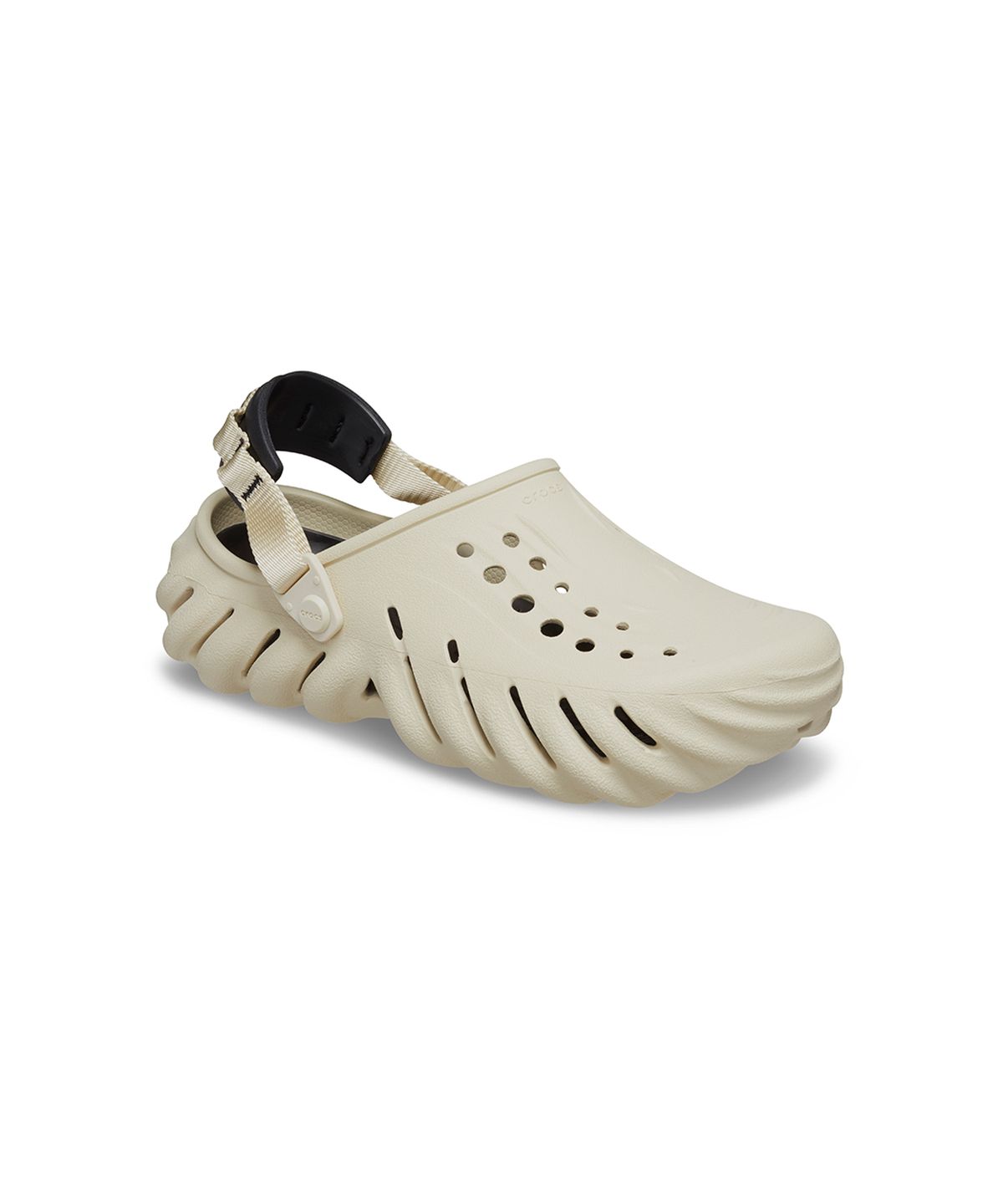 크록스(CROCS) 에코 클로그 - 본/블랙 / 207937-2YJ