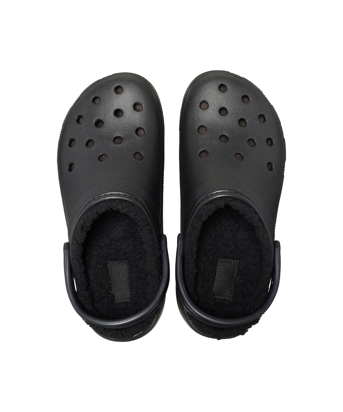 크록스(CROCS) 클래식 플랫폼 라인드 클로그 우먼 - 블랙 / 207938-001