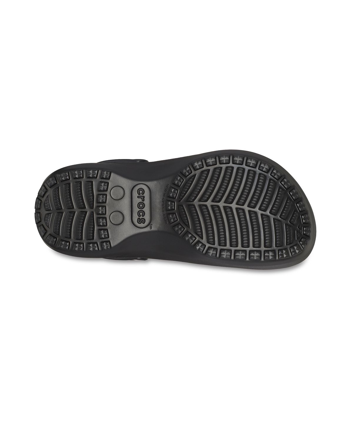 크록스(CROCS) 클래식 플랫폼 라인드 클로그 우먼 - 블랙 / 207938-001