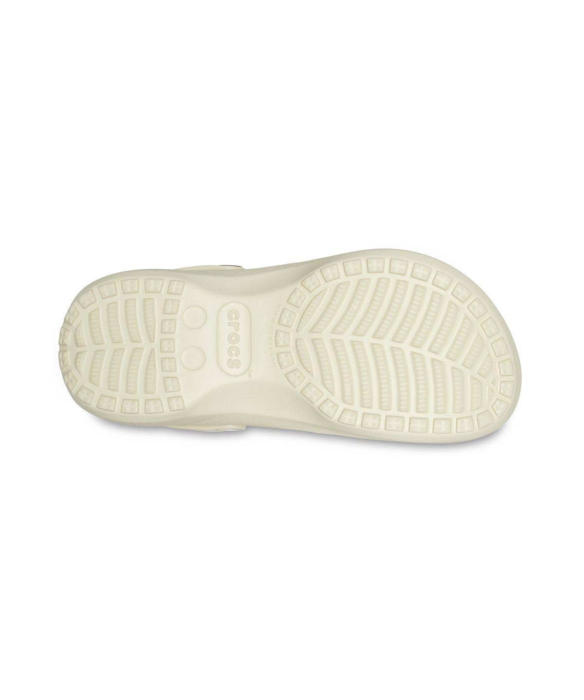 크록스(CROCS) 클래식 플랫폼 라인드 클로그 우먼 - 본 / 207938-2Y2
