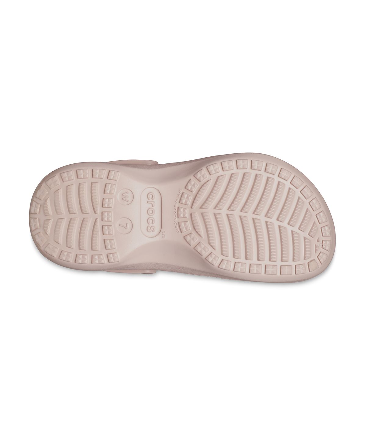 크록스(CROCS) 클래식 플랫폼 라인드 클로그 우먼 - 핑크 클레이 / 207938-6TY