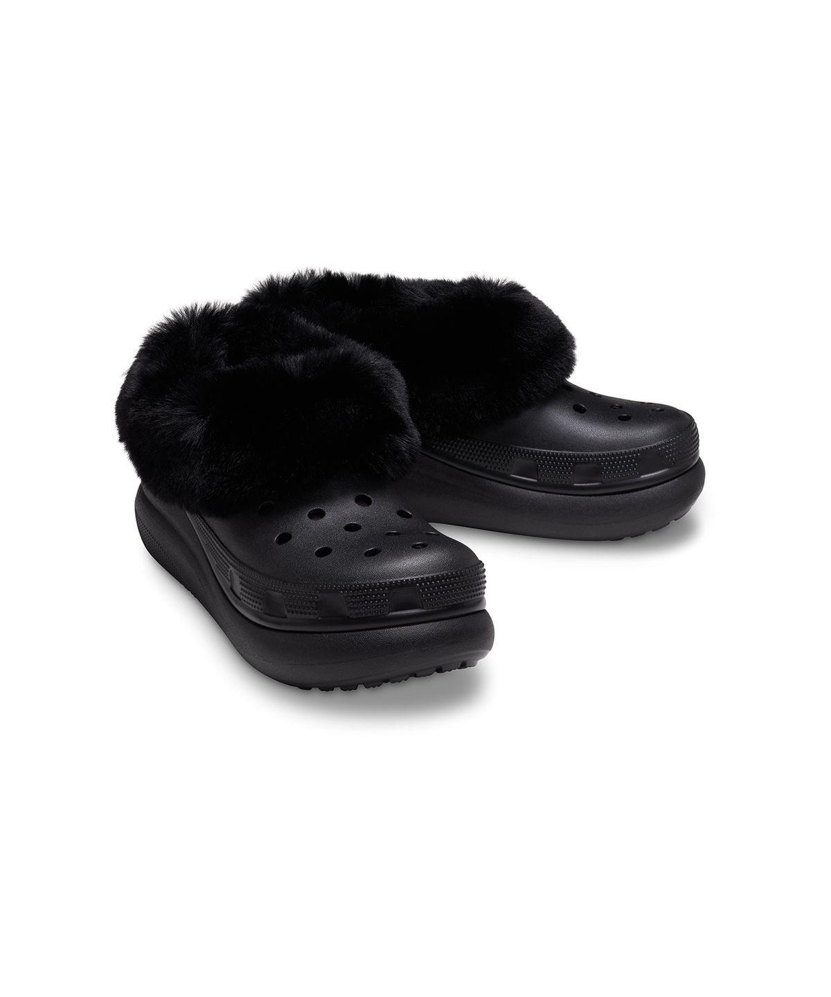 크록스(CROCS) 퍼에버 크러쉬 - 블랙 / 208446-001