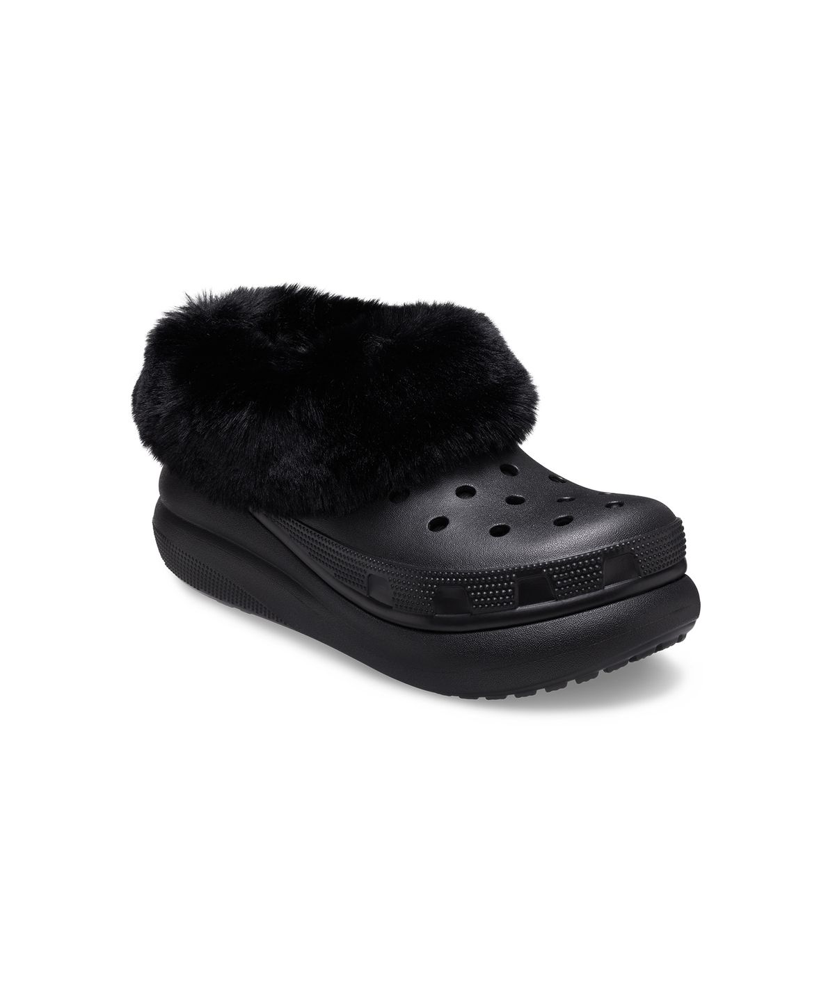 크록스(CROCS) 퍼에버 크러쉬 - 블랙 / 208446-001
