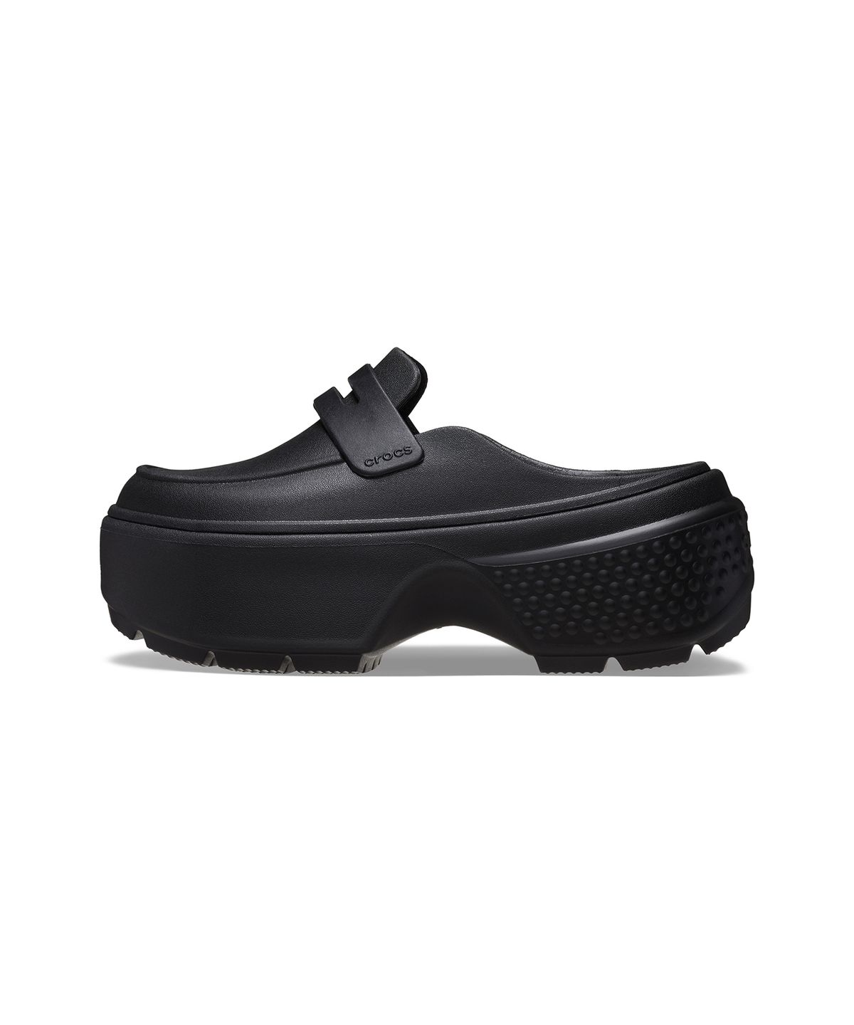 크록스(CROCS) 스톰프 로퍼 - 블랙/블랙 / 209937-060
