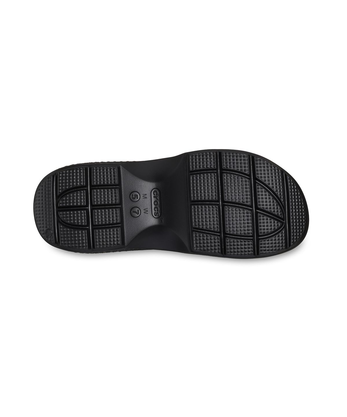 크록스(CROCS) 스톰프 메리제인 - 블랙/블랙 / 209939-060