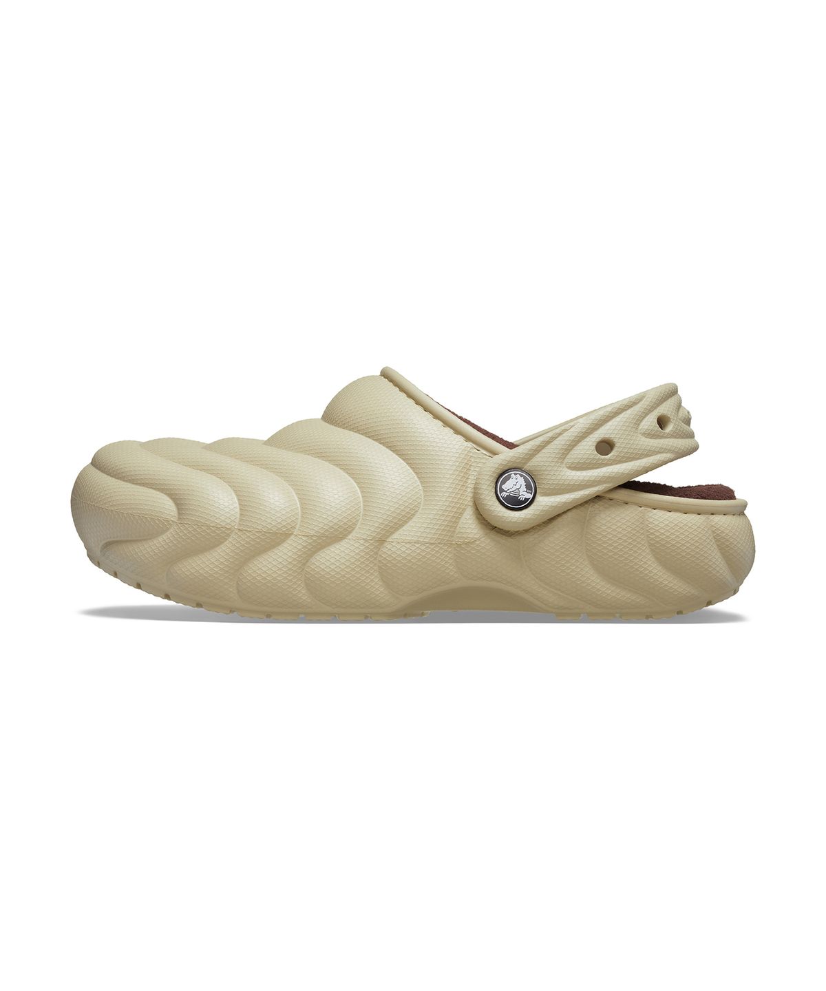 크록스(CROCS) 클래식 라인드 오버퍼프 클로그 - 모트 / 210059-0LJ