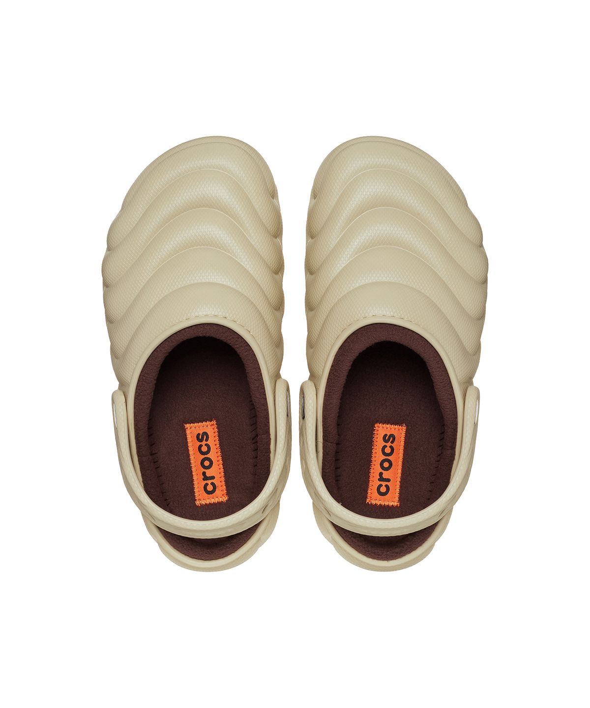 크록스(CROCS) 클래식 라인드 오버퍼프 클로그 - 모트 / 210059-0LJ