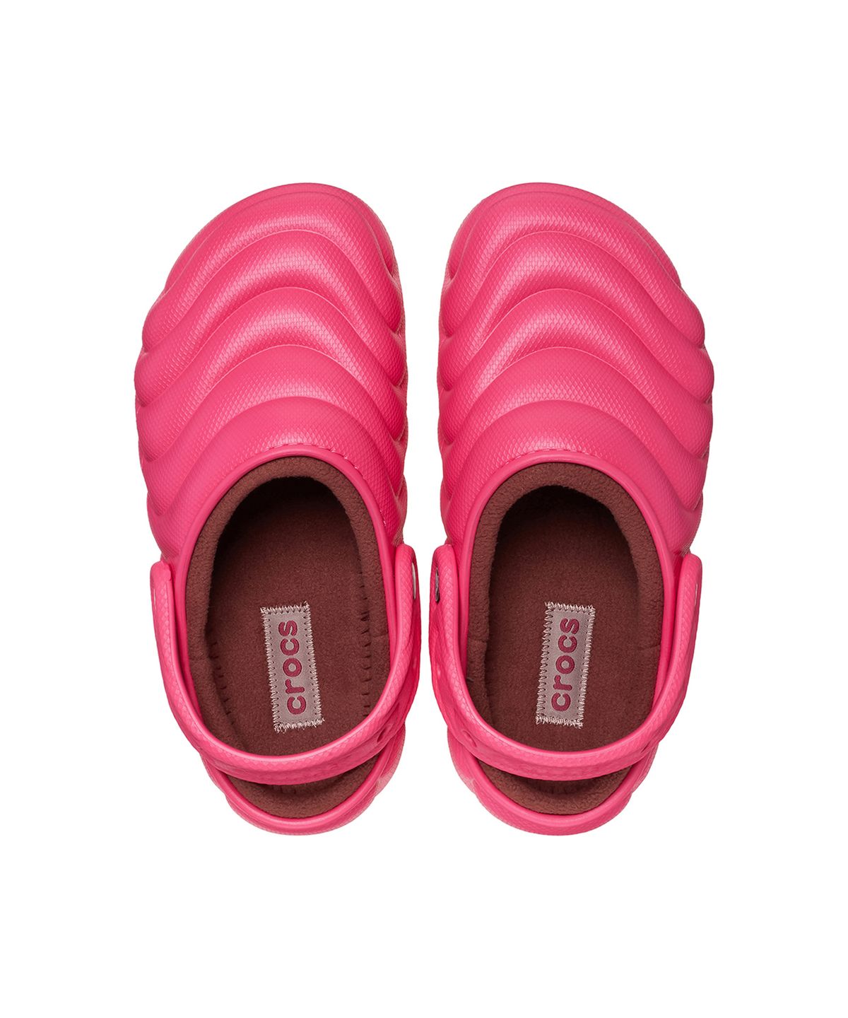 크록스(CROCS) 클래식 라인드 오버퍼프 클로그 - 드래곤프루트 / 210059-6ZQ