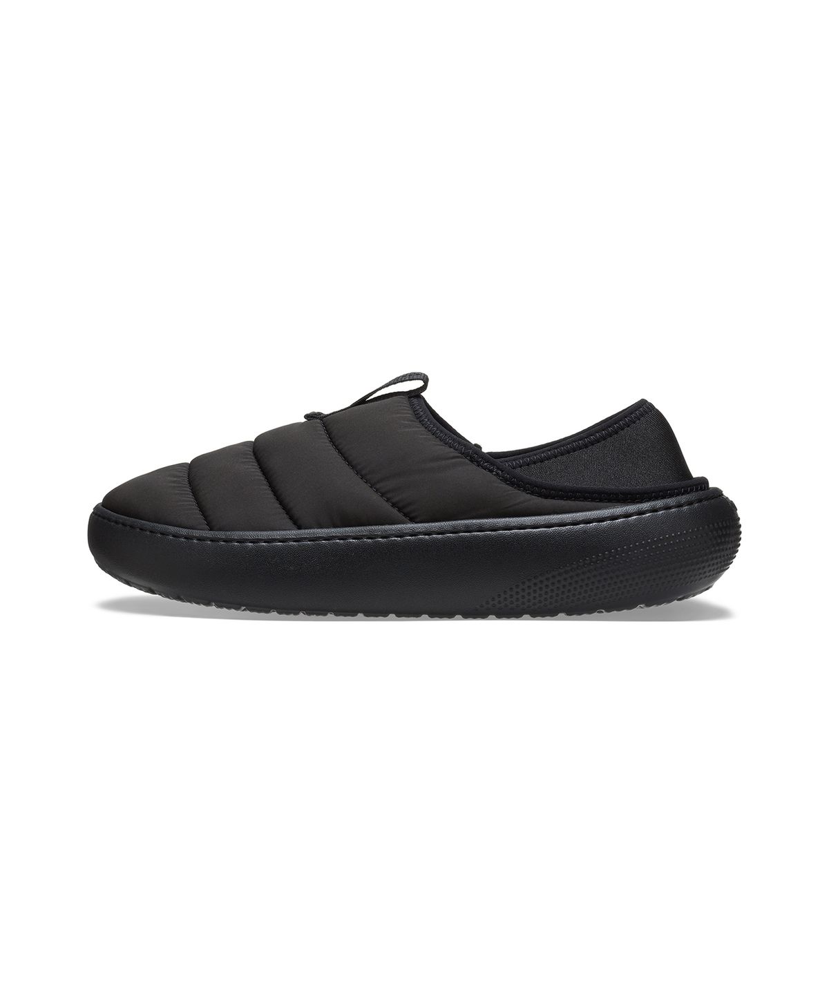 크록스(CROCS) 클래식 퍼프 모크 - 블랙/블랙 / 210706-060