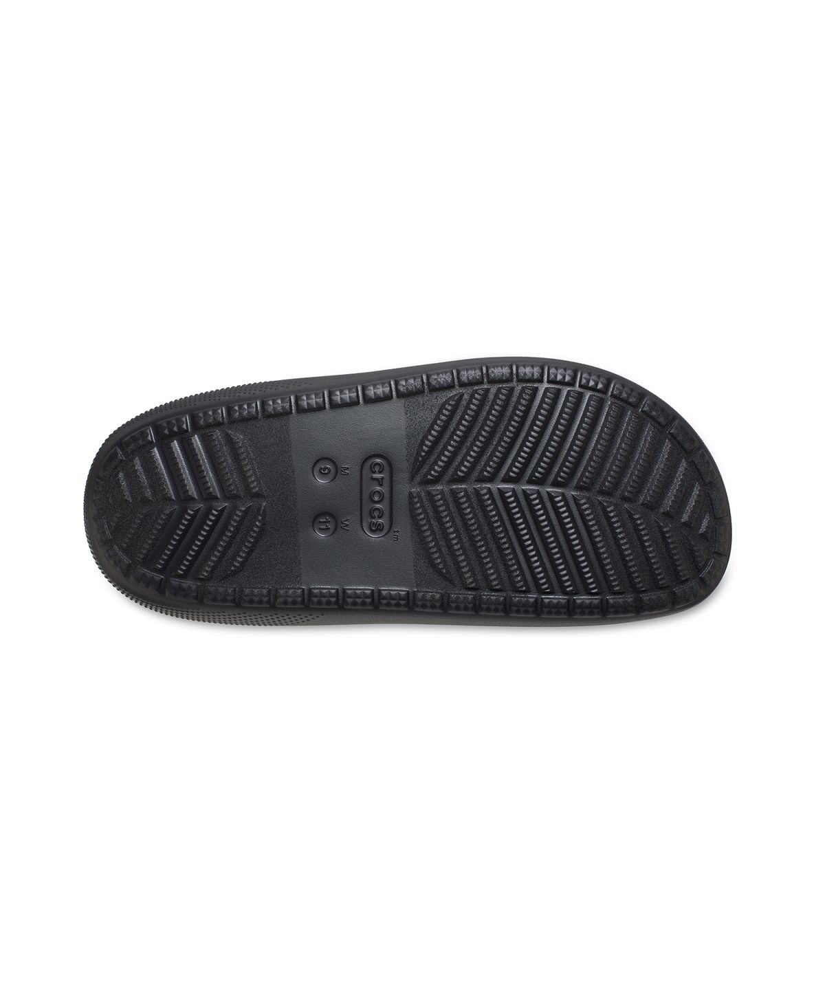 크록스(CROCS) 클래식 퍼프 모크 - 블랙/블랙 / 210706-060