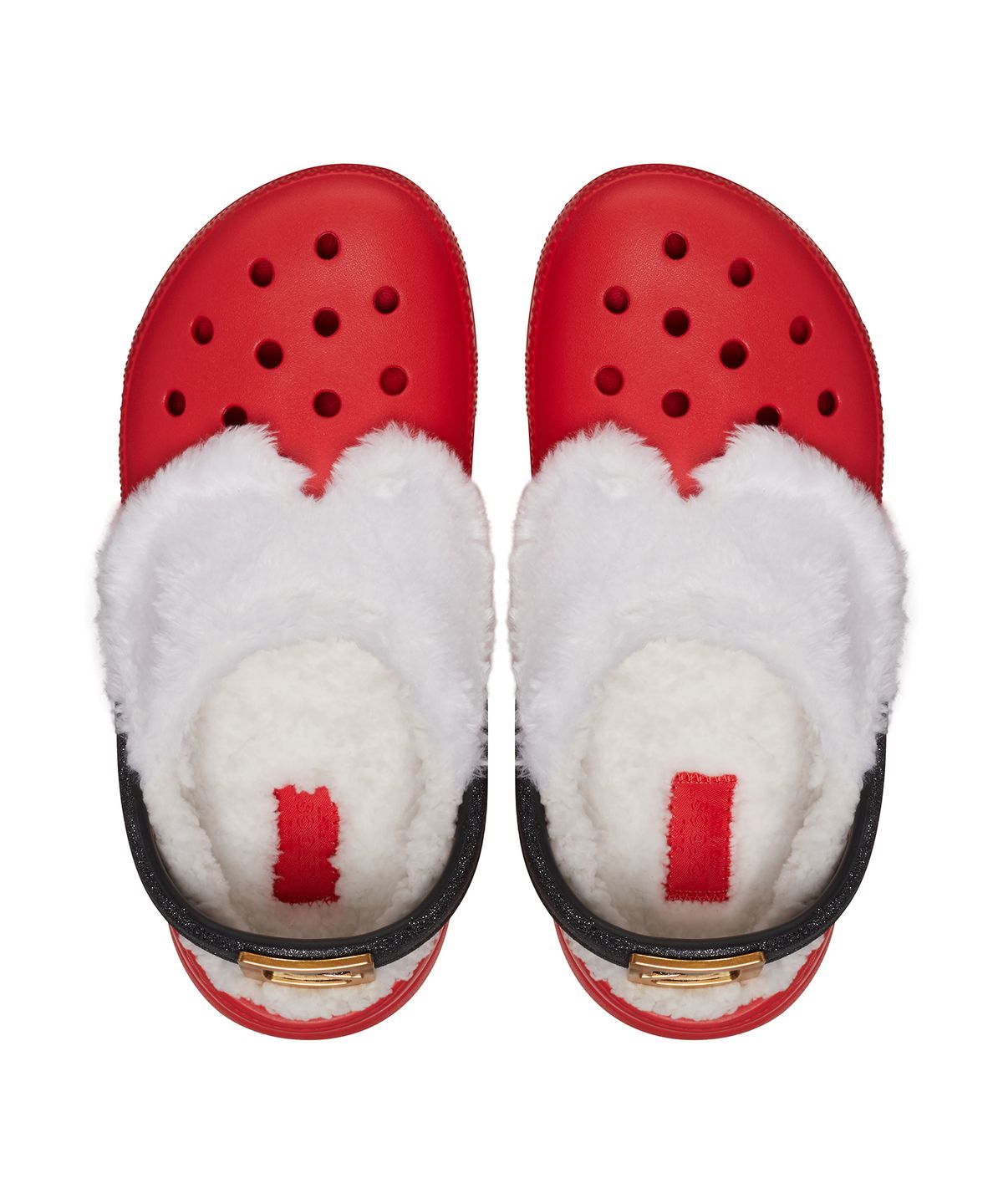 크록스(CROCS) 클래식 라인드 산타 클로그  - 바시티 레드/멀티 / 210933-6WE
