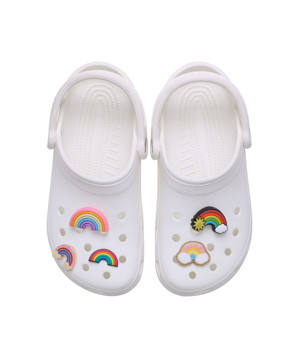 크록스(CROCS) 무지개 5개 세트 / 10014342