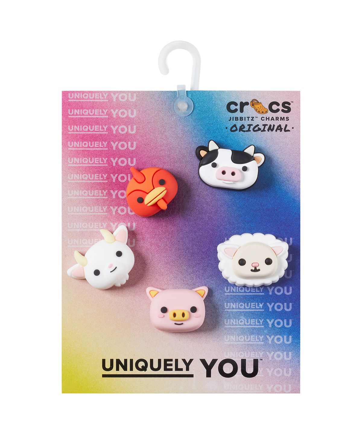 크록스키즈(CROCS KIDS) 3D 농장 동물 얼굴 / 10014349