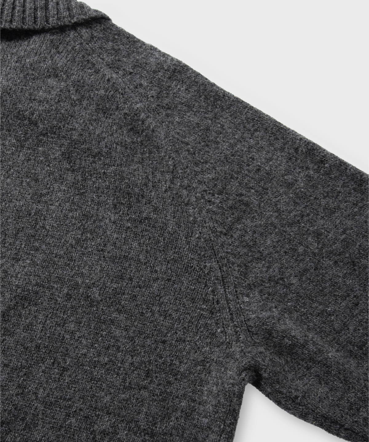 넌블랭크(NONBLANK) 울 칼라 니트_TAILOR GREY