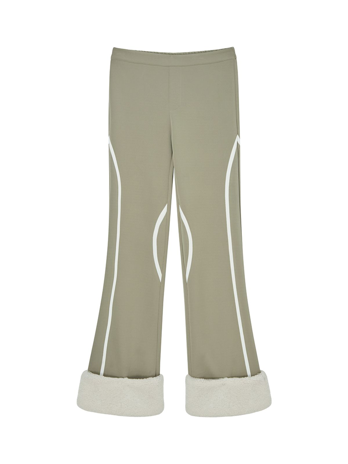 엔와이엑스엑스(NYXX) SHERPA POINT FITTED JERSEY PANTS KHAKI