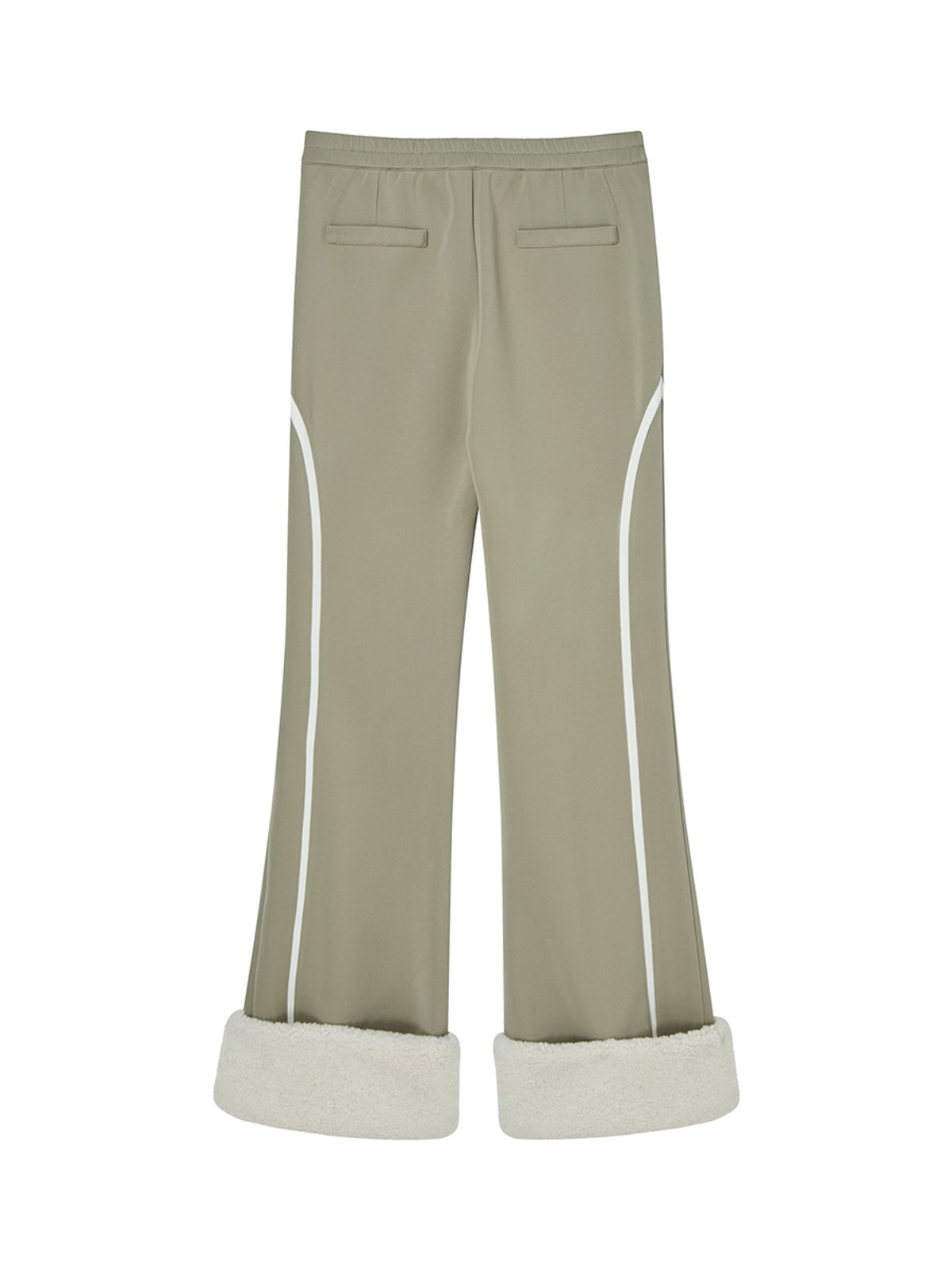 엔와이엑스엑스(NYXX) SHERPA POINT FITTED JERSEY PANTS KHAKI