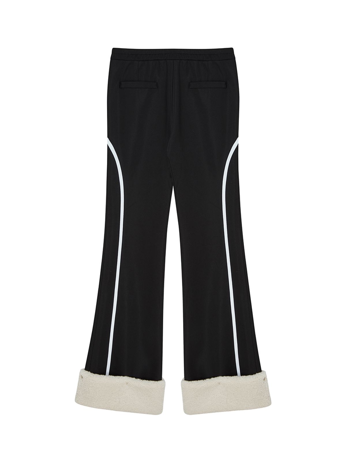 엔와이엑스엑스(NYXX) SHERPA POINT FITTED JERSEY PANTS BLACK