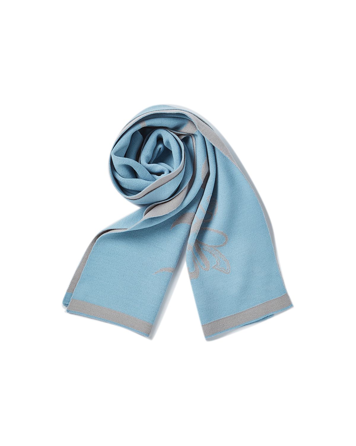 엔와이엑스엑스(NYXX) EMBLEM COLOR TIP MUFFLER GRAY