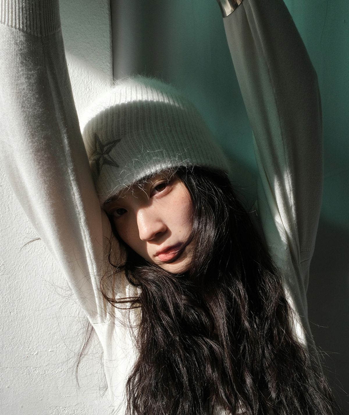 디파블로(D.PABLO) angora star beanie