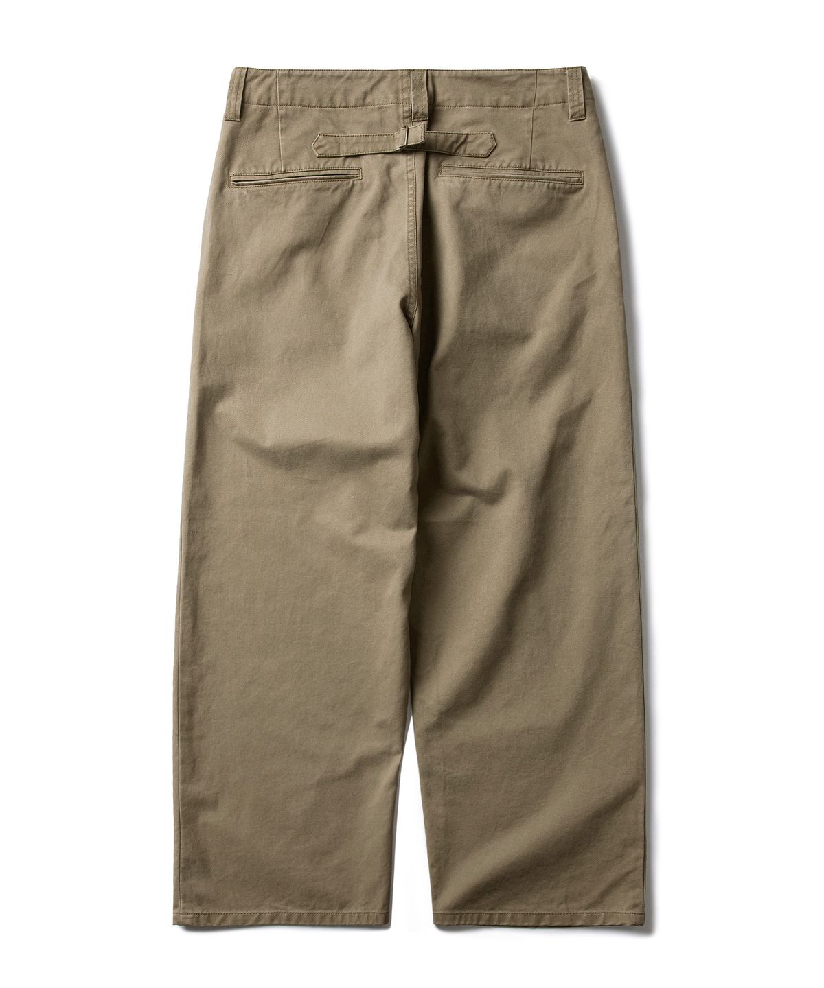 에스파이(ESFAI) CINCH BACK CHINO PANTS (BEIGE)