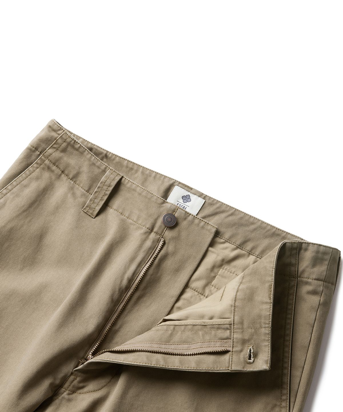 에스파이(ESFAI) CINCH BACK CHINO PANTS (BEIGE)