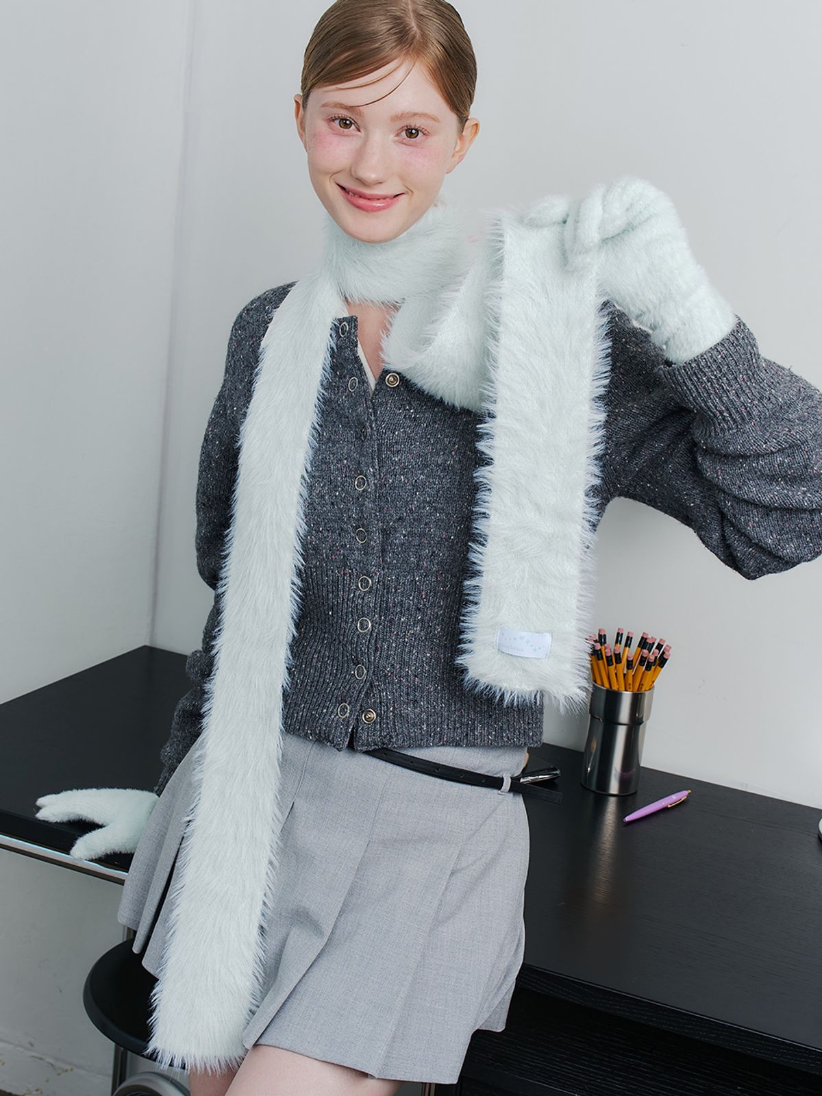 앵브록스(ENGBROX) soft fuzzy muffler_3 colors
