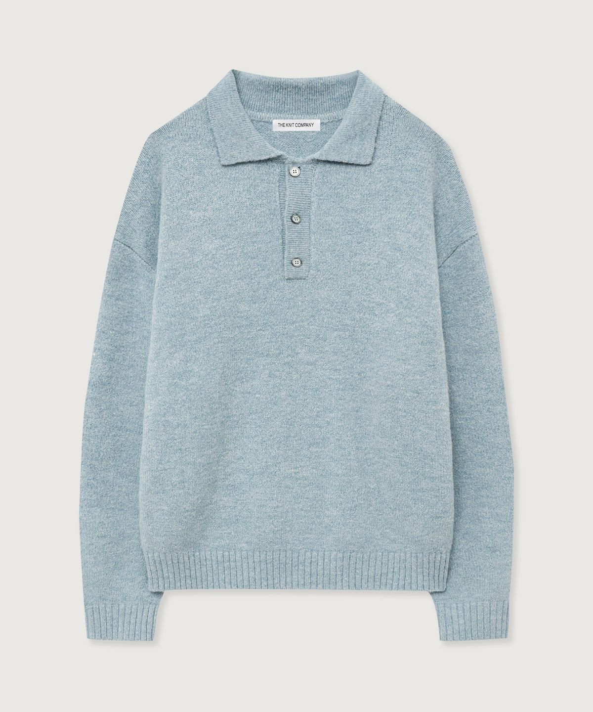 더니트컴퍼니(THEKNITCOMPANY) 헤어리 울 카라 니트 4color
