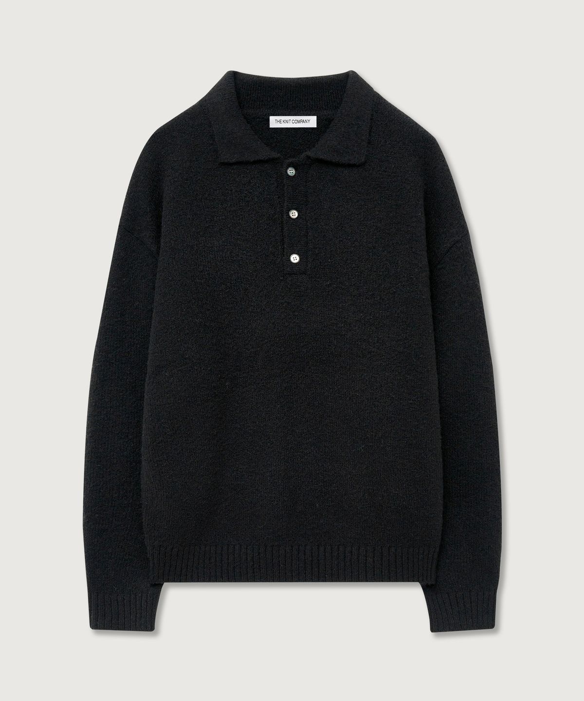 더니트컴퍼니(THEKNITCOMPANY) 헤어리 울 카라 니트 4color