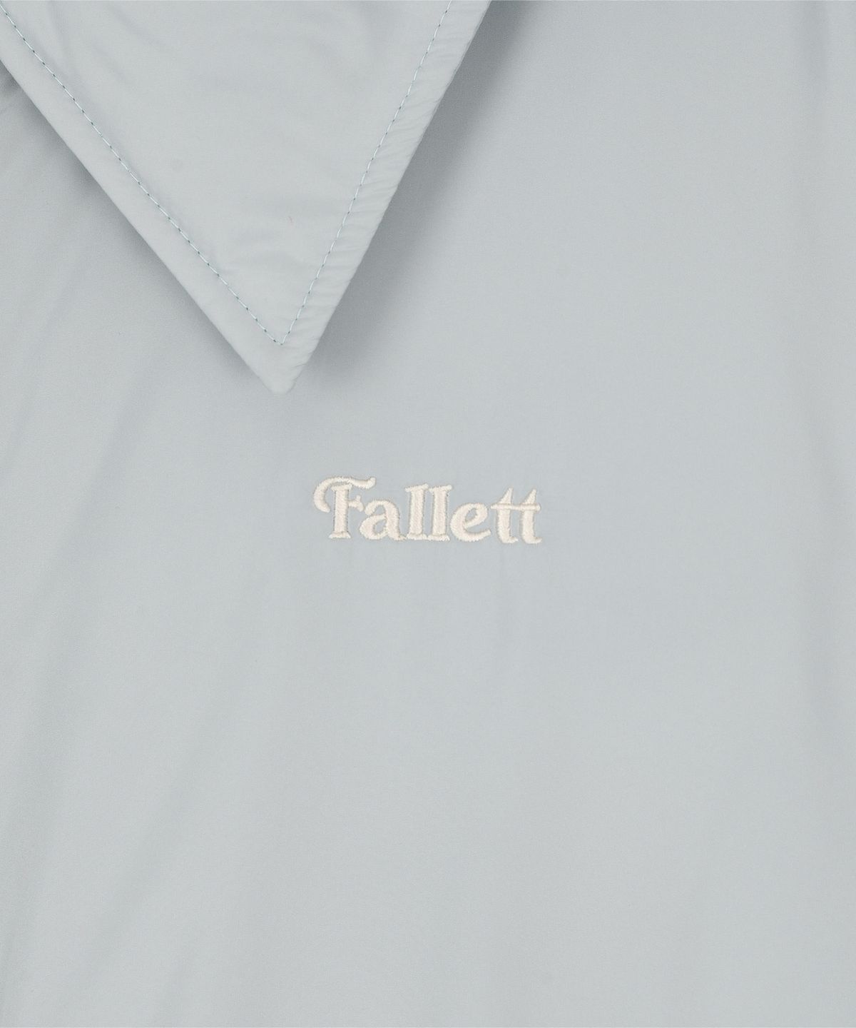 팔렛(FALLETT) 크롭 패디드 블루종 자켓 민트