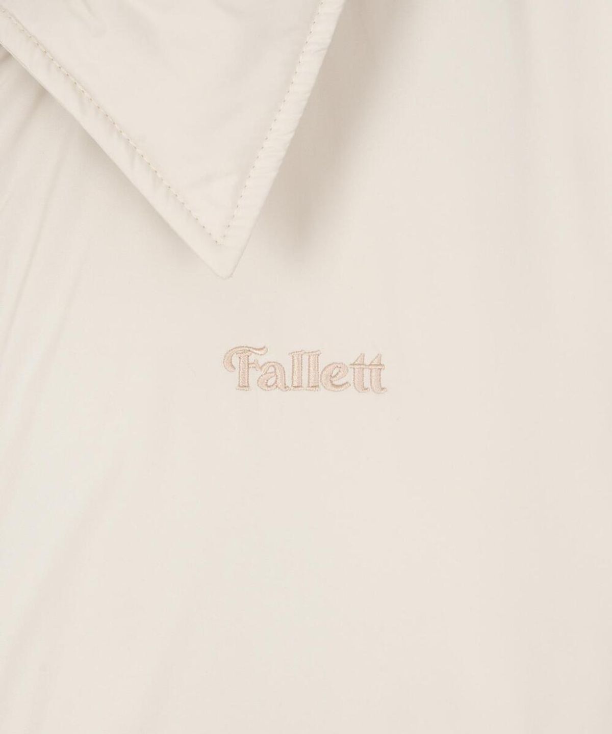 팔렛(FALLETT) 크롭 패디드 블루종 자켓 아이보리