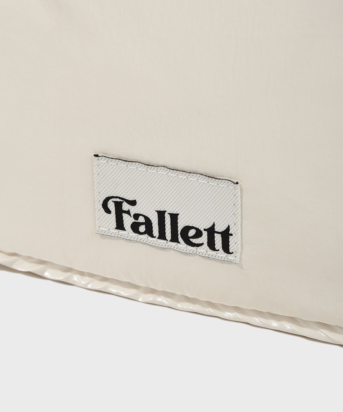 팔렛(FALLETT) 투웨이 미니 패딩백 아이보리