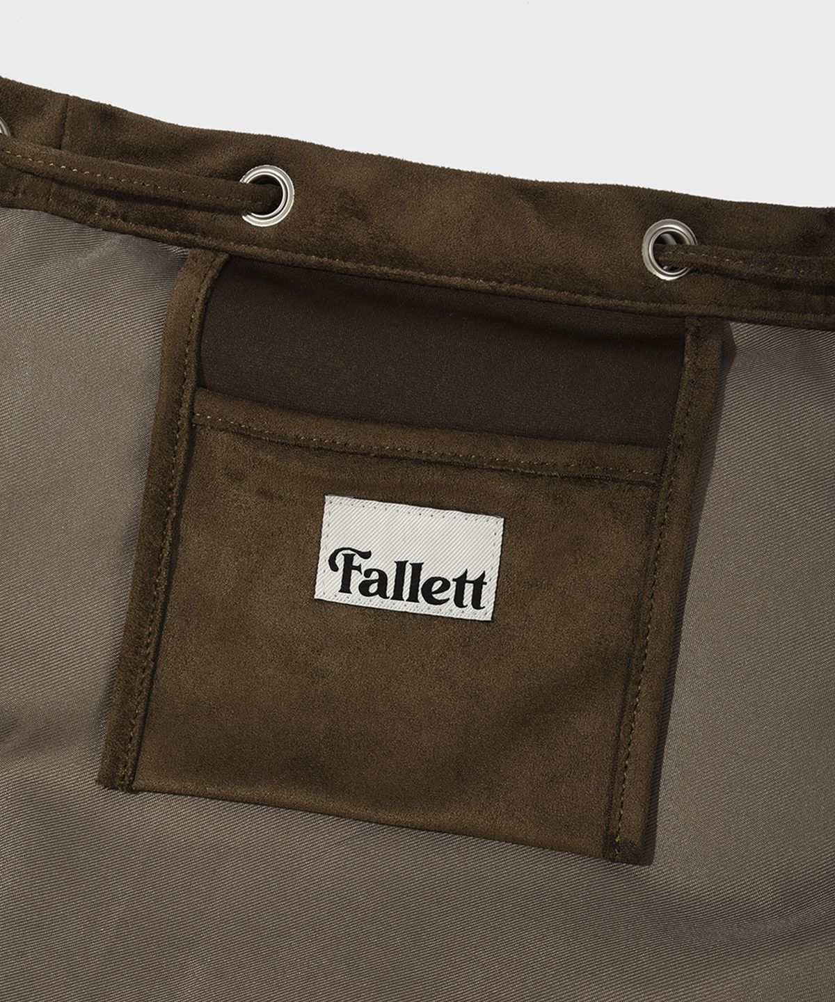 팔렛(FALLETT) 스웨이드 스몰 백팩 브라운