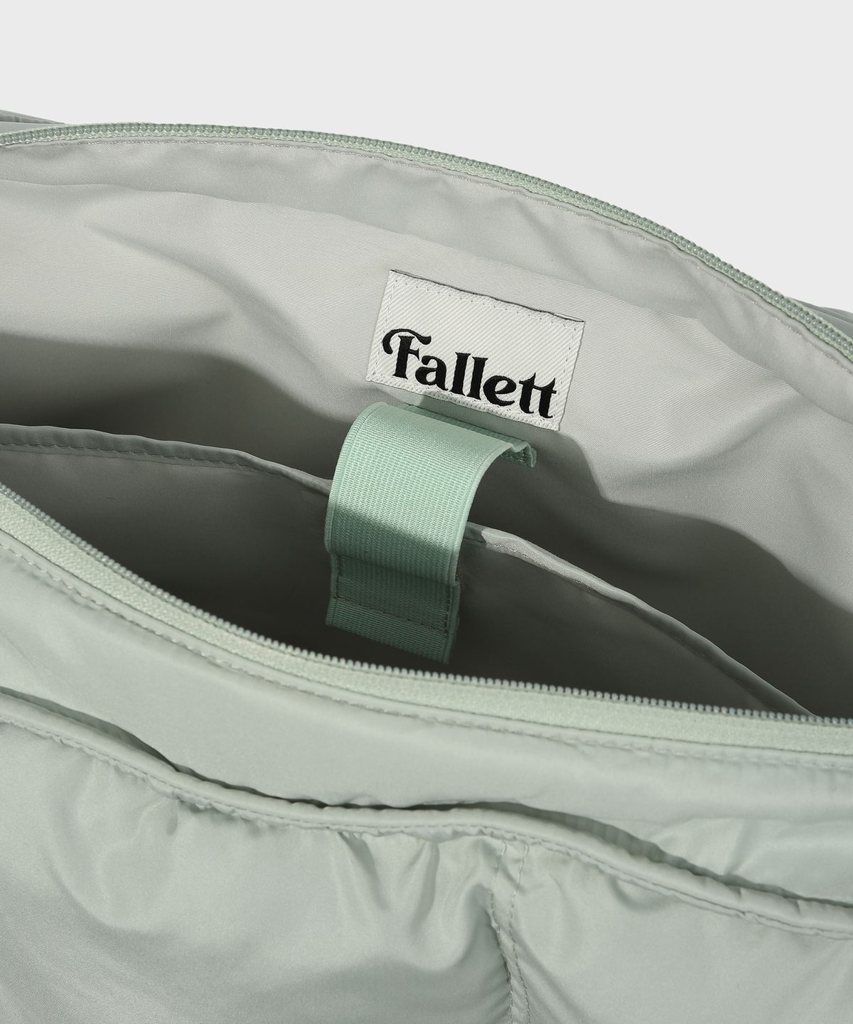 팔렛(FALLETT) 플라워 키링 패딩백 민트