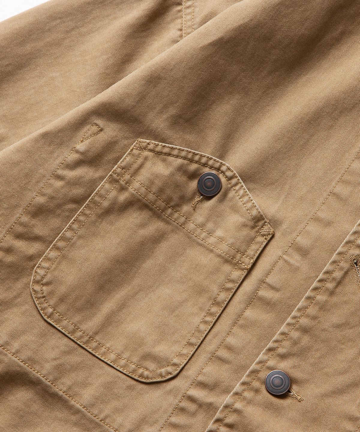 에스파이(ESFAI) RAILROAD WORK JACKET (CAMEL)