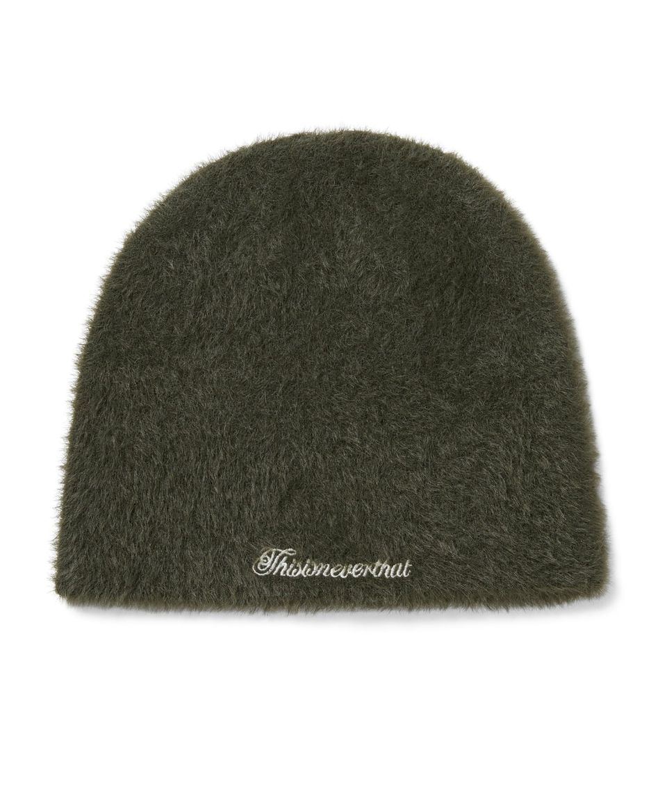 MUSINSA公式 | thisisneverthat Shaggy No Cuff Beanie Olive