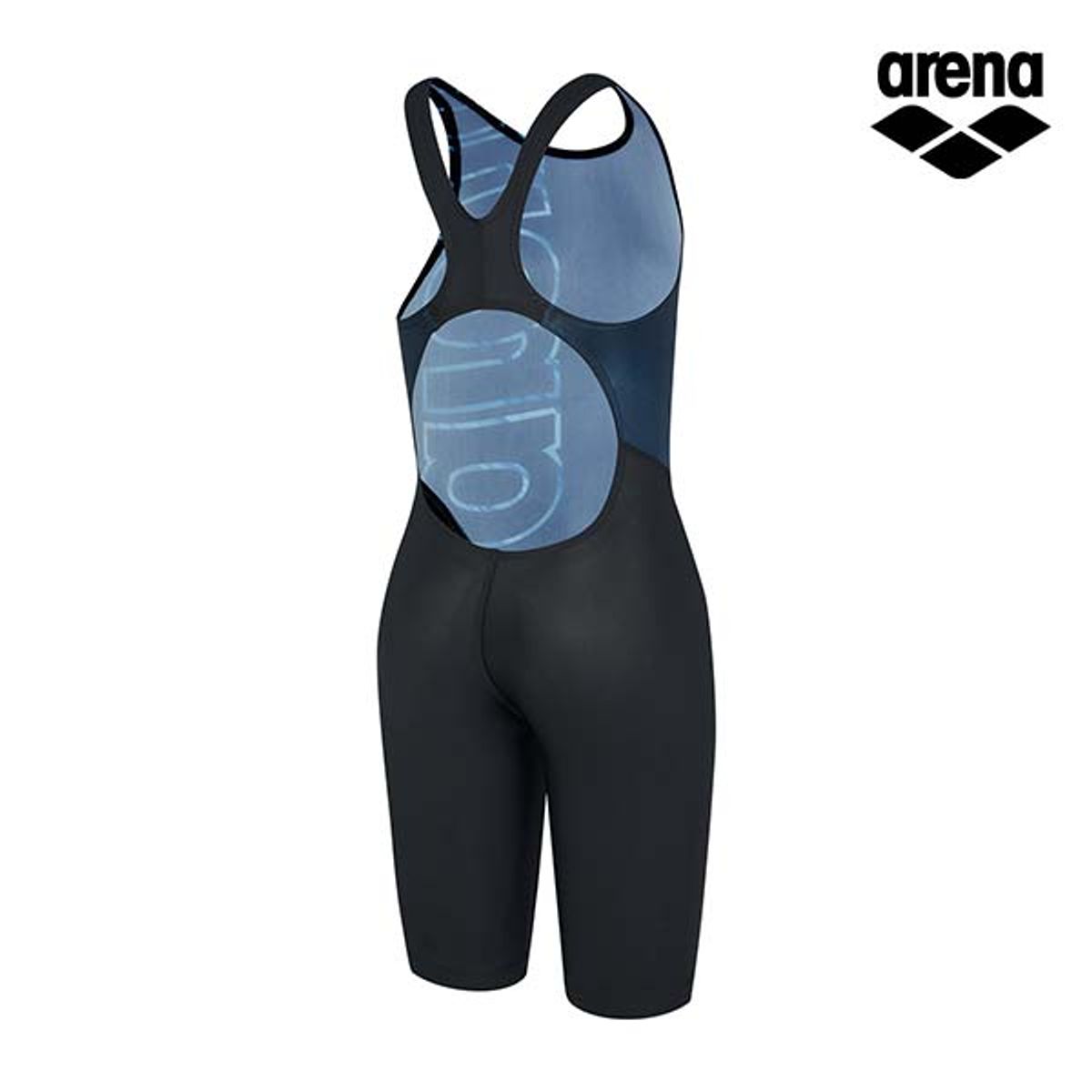 아레나 키즈(ARENA KIDS) 빅로고 여아동 4부 반신 키트 A4BG1KG03BLK