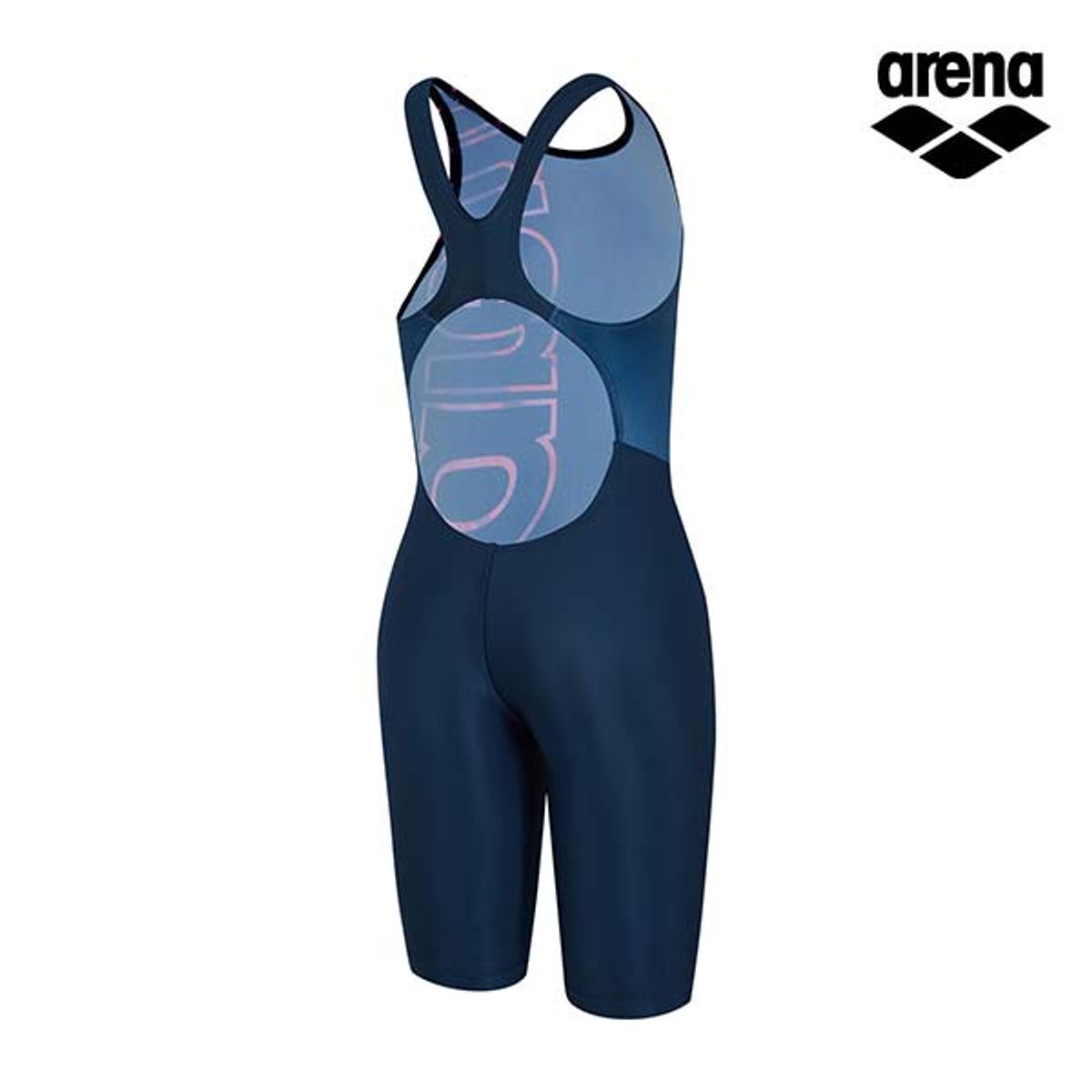 아레나 키즈(ARENA KIDS) 빅로고 여아동 4부 반신 키트 A4BG1KG03NVY