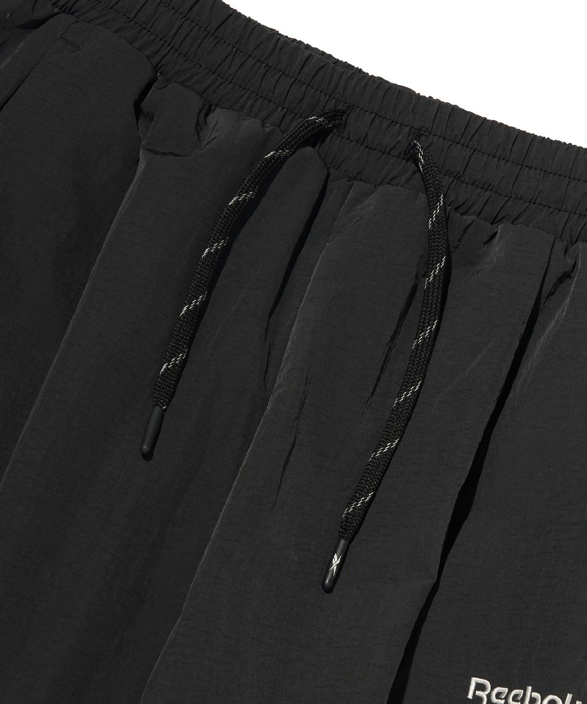 리복(REEBOK) 라이벌 립스탑 와이드 팬츠 - 블랙