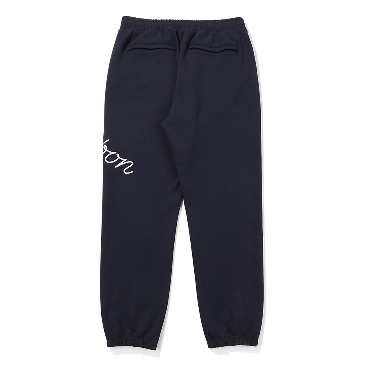 말본 골프(MALBON GOLF) 말본 스크립트 스웻팬츠 NAVY (MAN)