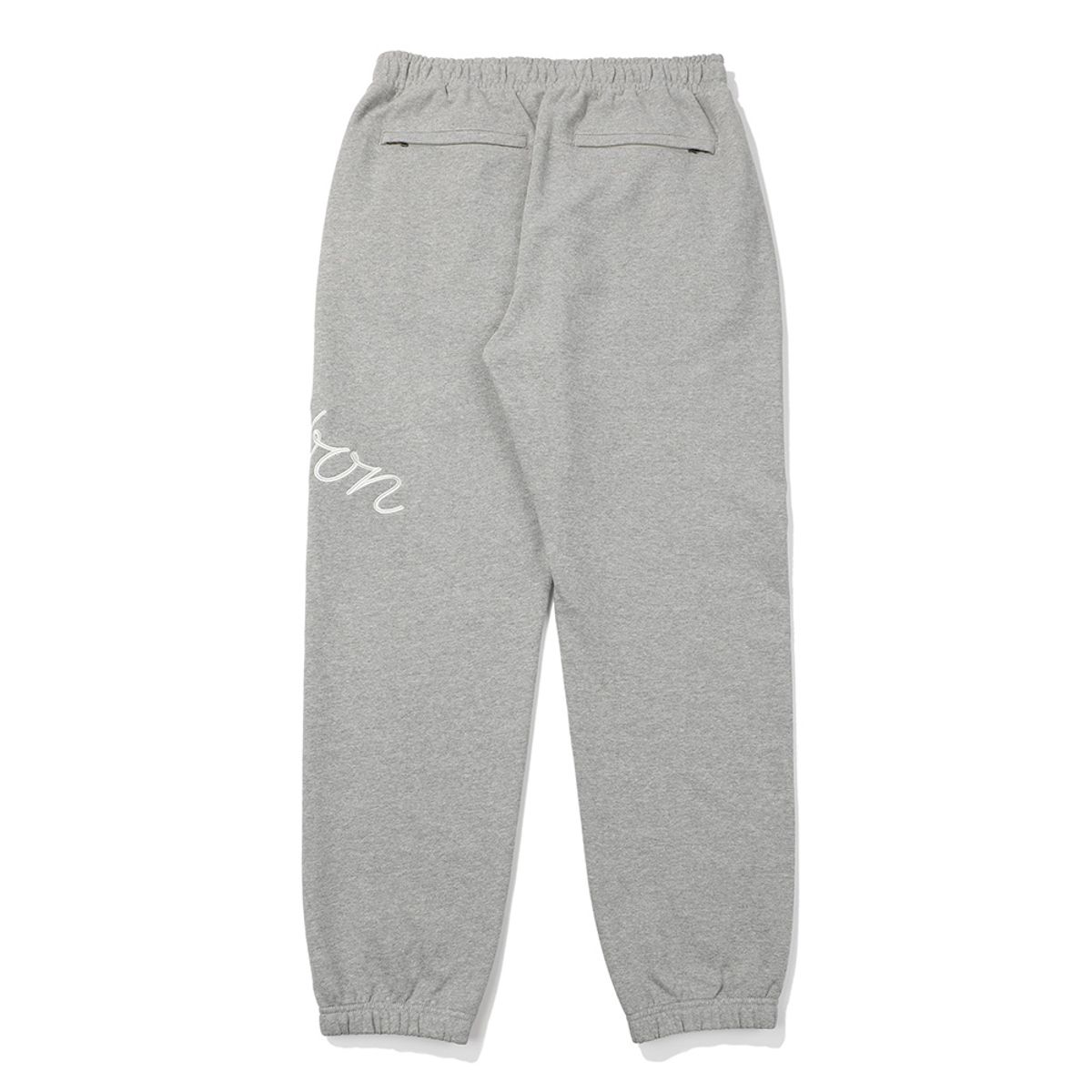 말본 골프(MALBON GOLF) 말본 스크립트 스웻팬츠 MELANGE GRAY (MAN)