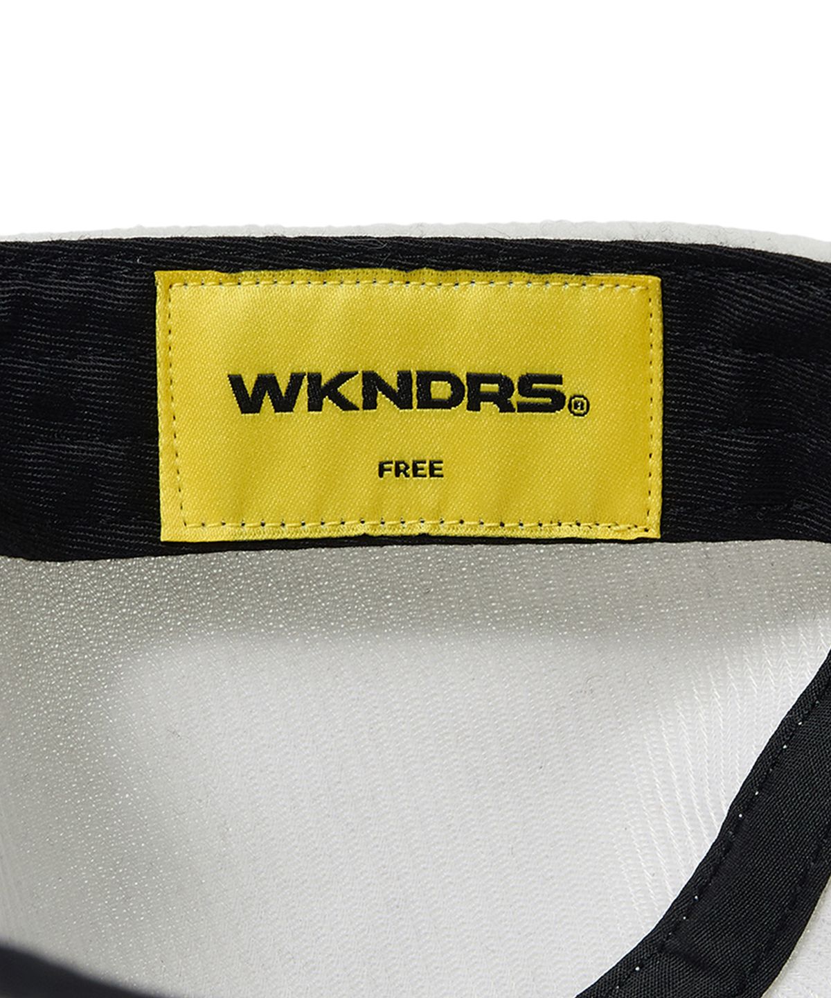 위캔더스(WKNDRS) FLEECE CAMP CAP (IVORY)