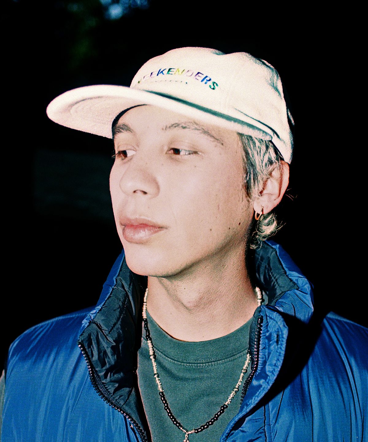 위캔더스(WKNDRS) FLEECE CAMP CAP (IVORY)