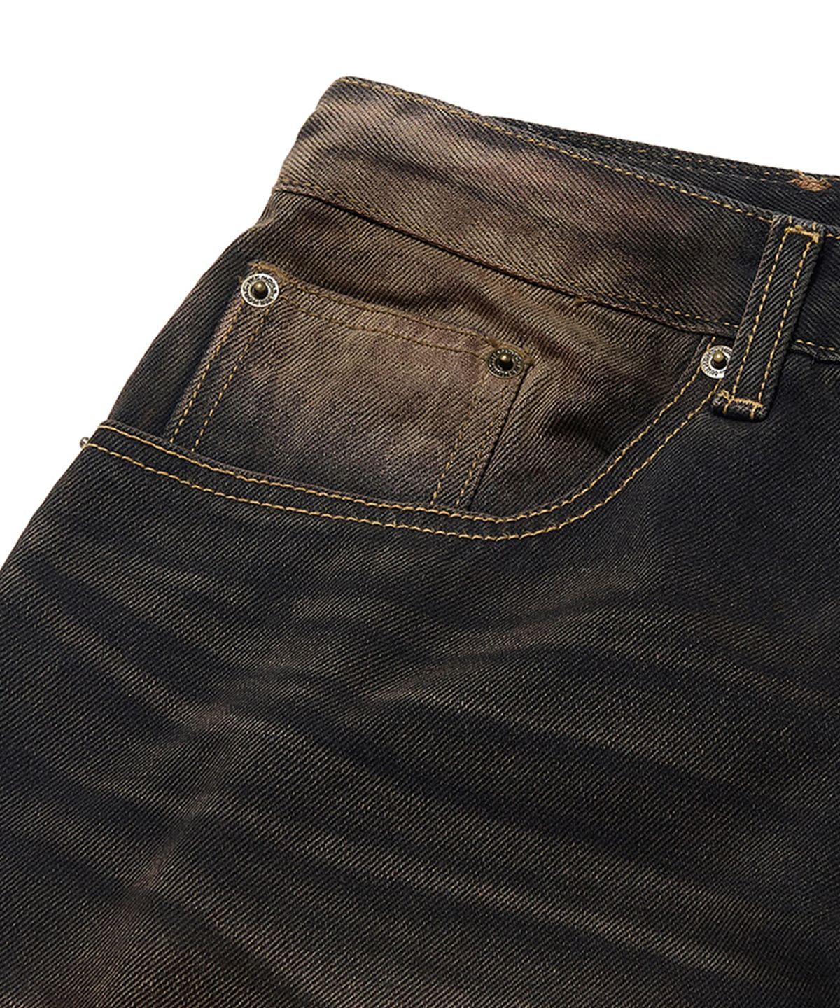 위캔더스(WKNDRS) VINTAGE WASH DENIM PANTS (D.BLACK)
